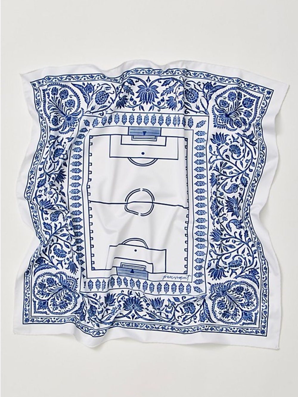 NWT FREE PEOPLE MOVEMENT Olé '26 Bandana | Blue/White FRANCE MSRP $24